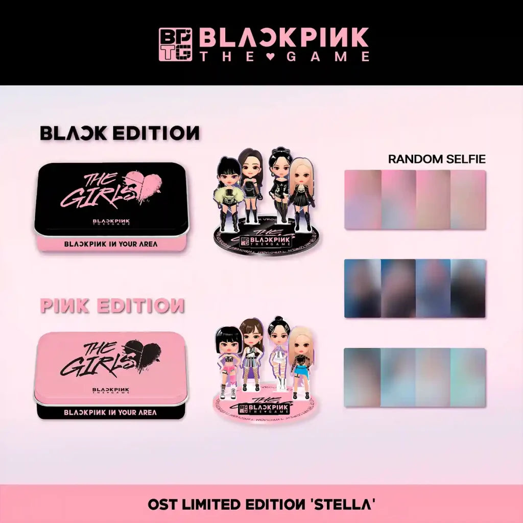 BLACKPINK - THE GIRLS OST (STELLA Ver. LIMITED EDITION)